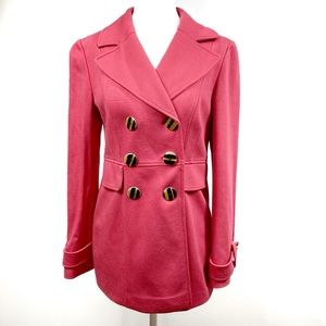 Alfani, Pink Peacoat, Size 4.